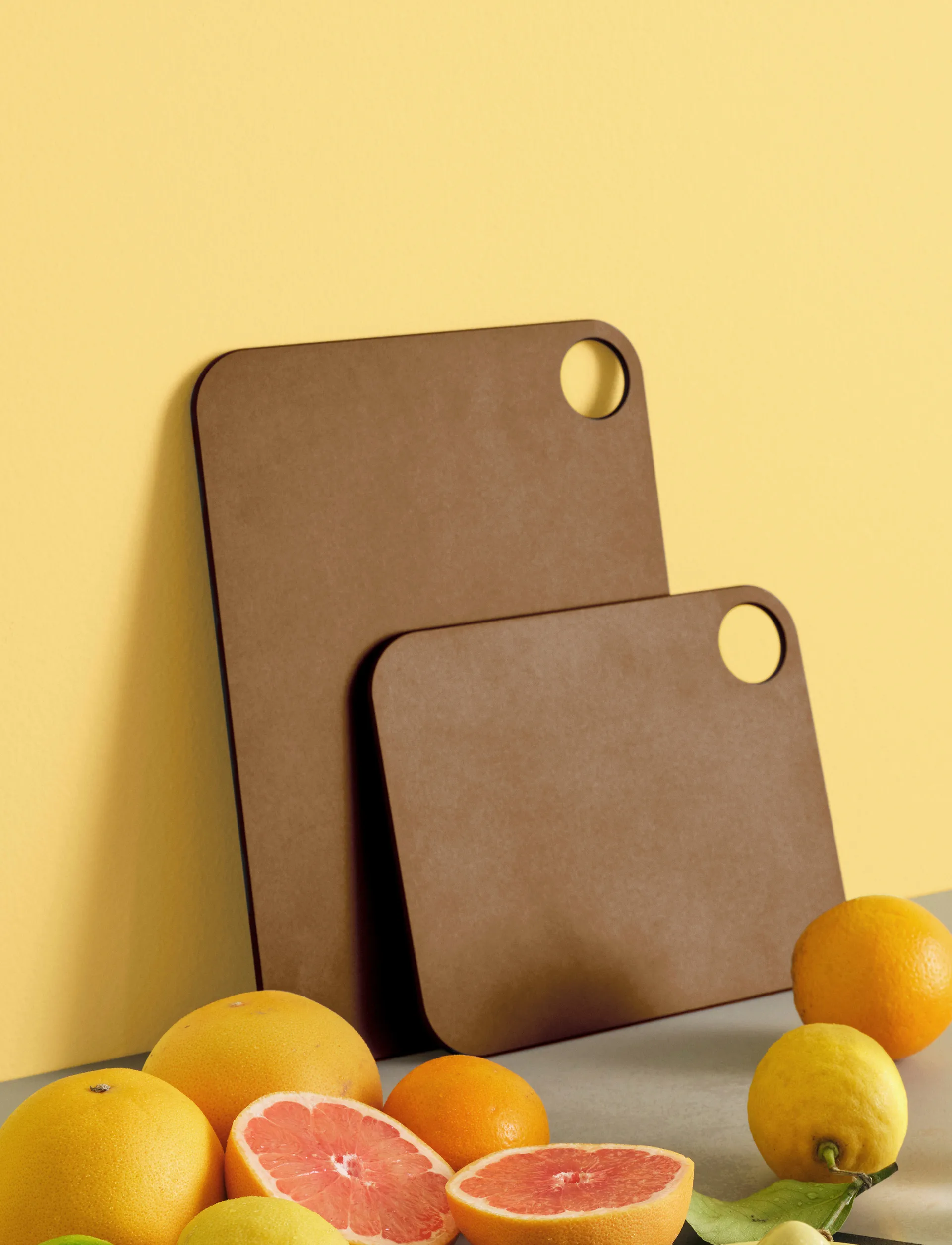 CUT-IT snijplank, Brown, 18,7x23,5 cm RIG-TIG