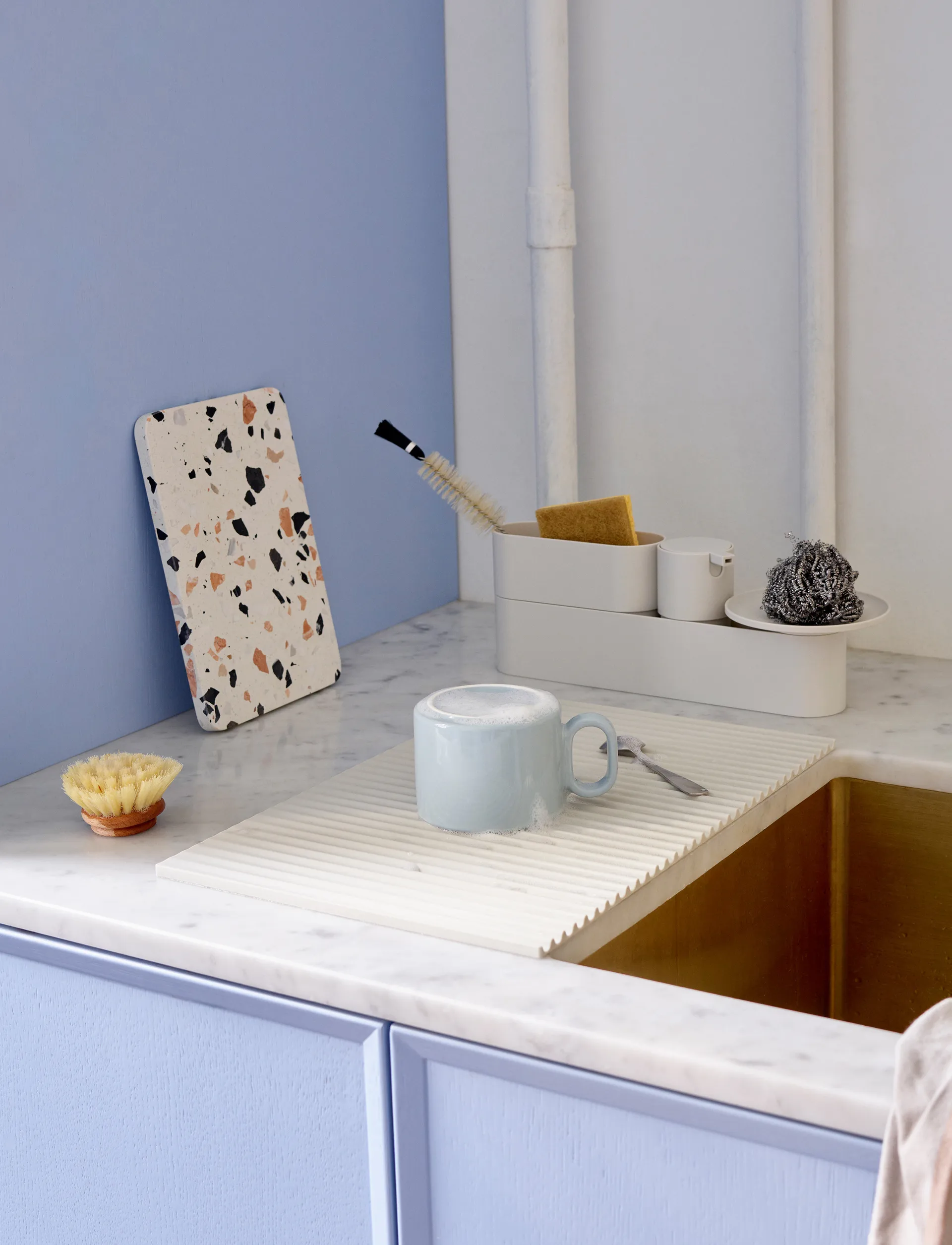 DISH-IT afwasrek, Light grey RIG-TIG