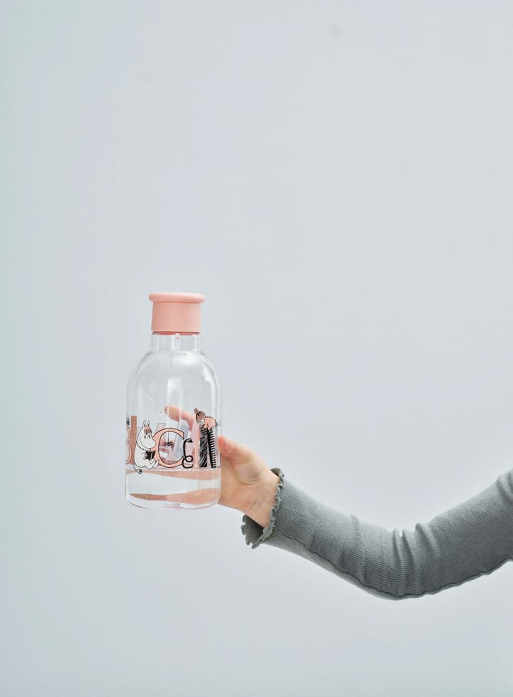 DRINK-IT Moomin ABC waterfles 0,5 liter, Salmon RIG-TIG