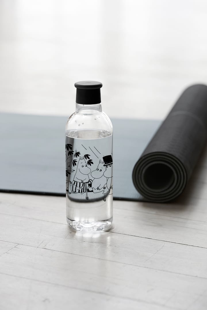 DRINK-IT Moomin waterfles 0,75 l, Black RIG-TIG