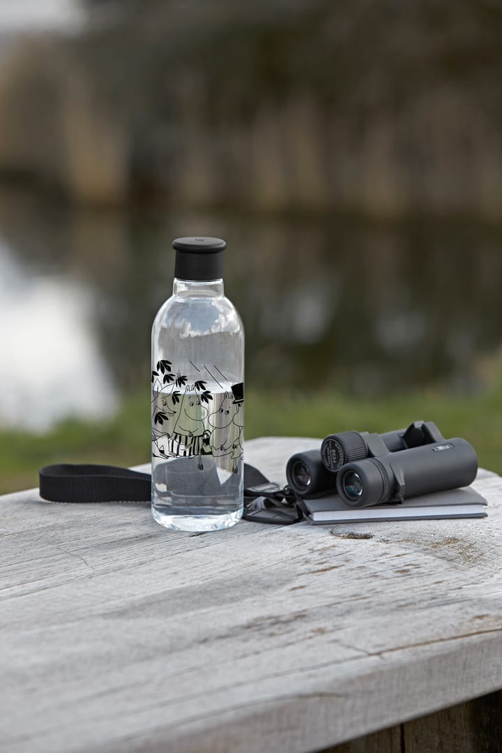 DRINK-IT Moomin waterfles 0,75 l, Black RIG-TIG
