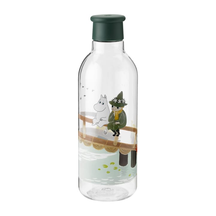 DRINK-IT Moomin waterfles 0,75 l - Dark green - RIG-TIG