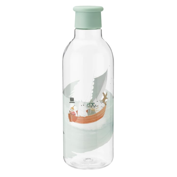 DRINK-IT Moomin waterfles 0,75 l - Dusty green - RIG-TIG