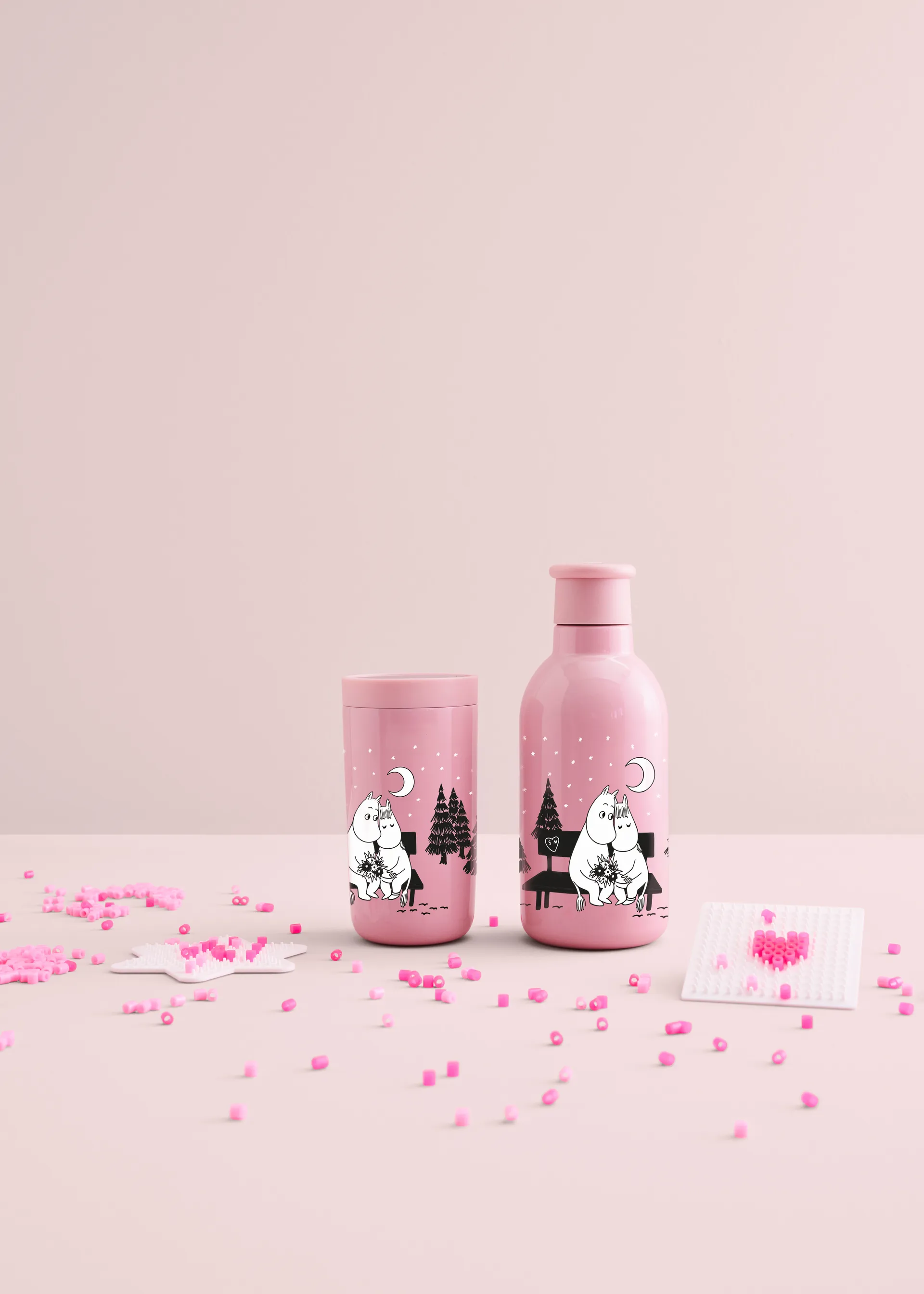 DRINK-IT Mumin thermosfles 0,5 L, I Love You RIG-TIG