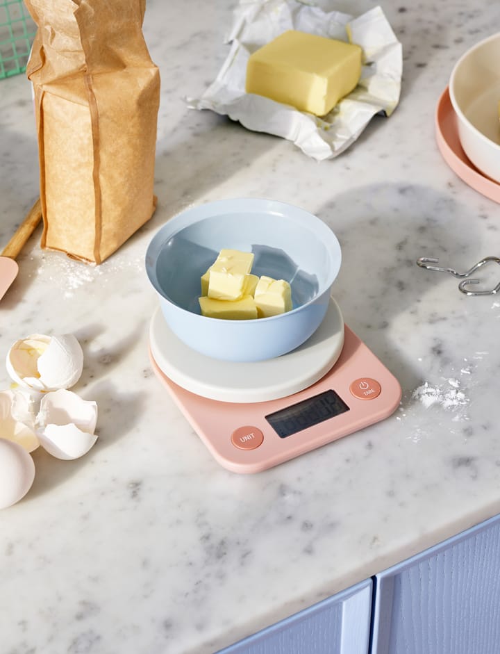 FOODIE keukenweegschaal, Light rose RIG-TIG