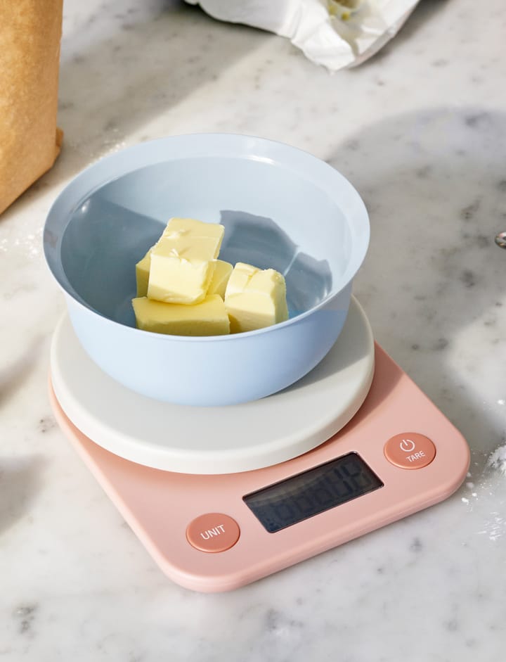 FOODIE keukenweegschaal, Light rose RIG-TIG