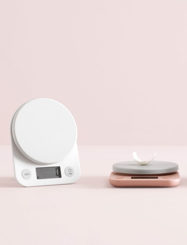FOODIE keukenweegschaal, White RIG-TIG
