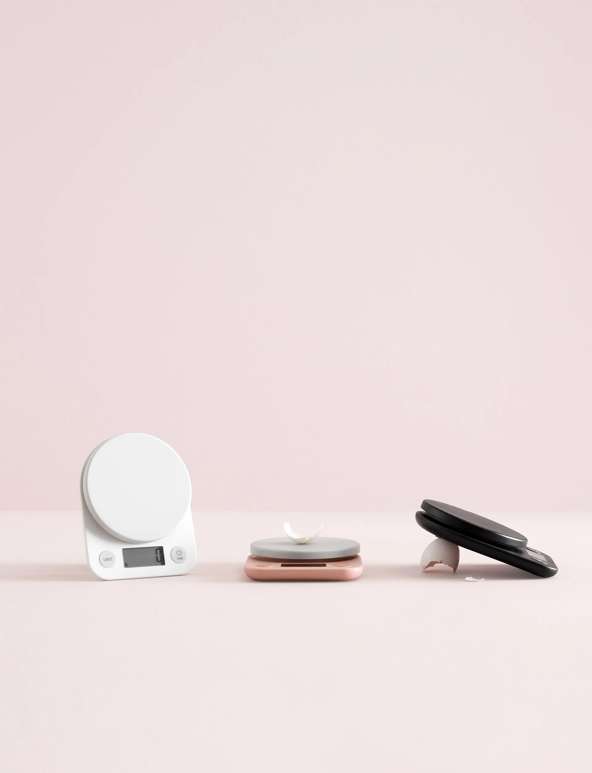 FOODIE keukenweegschaal, White RIG-TIG