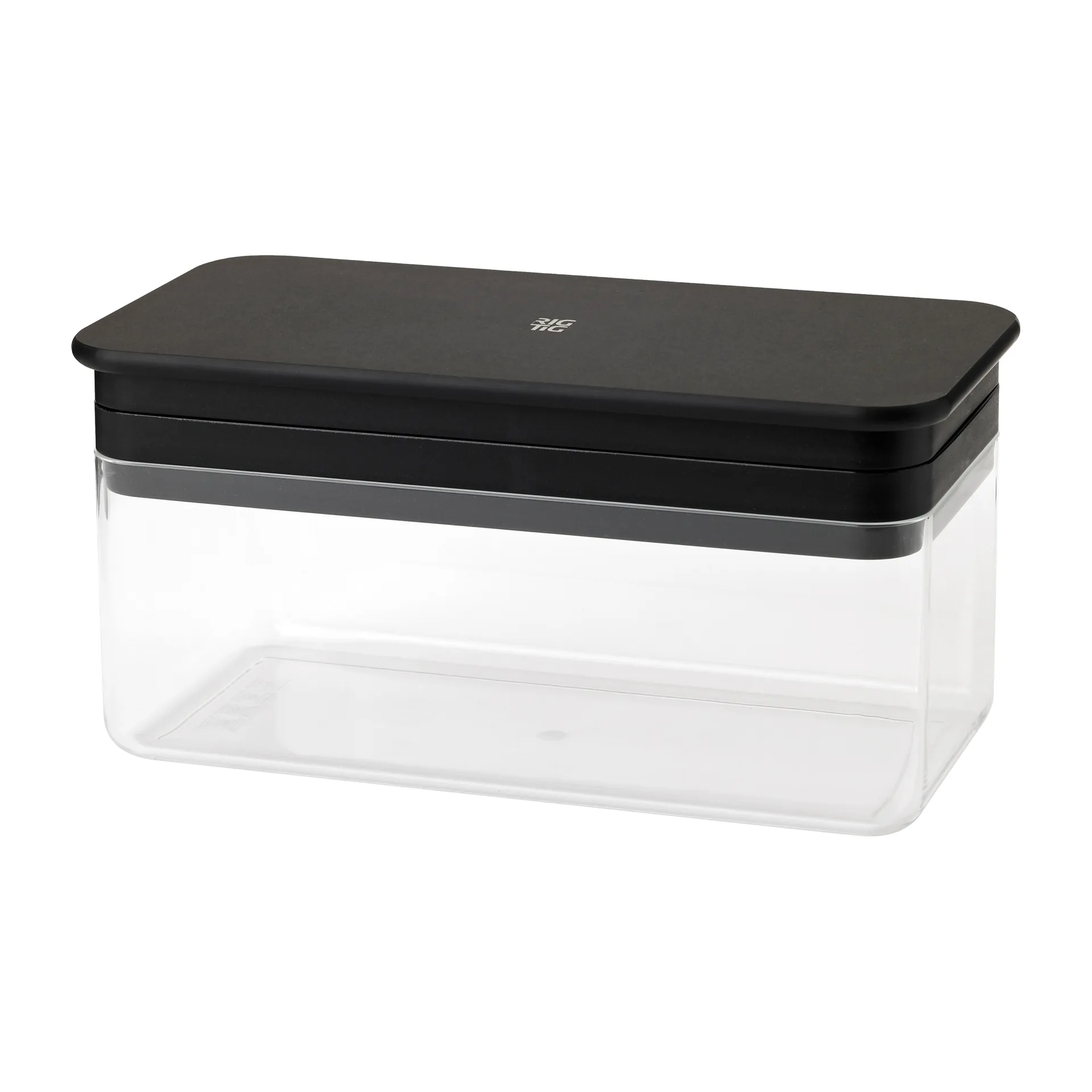 GRATE-IT rasp met opbergdoos, Black RIG-TIG