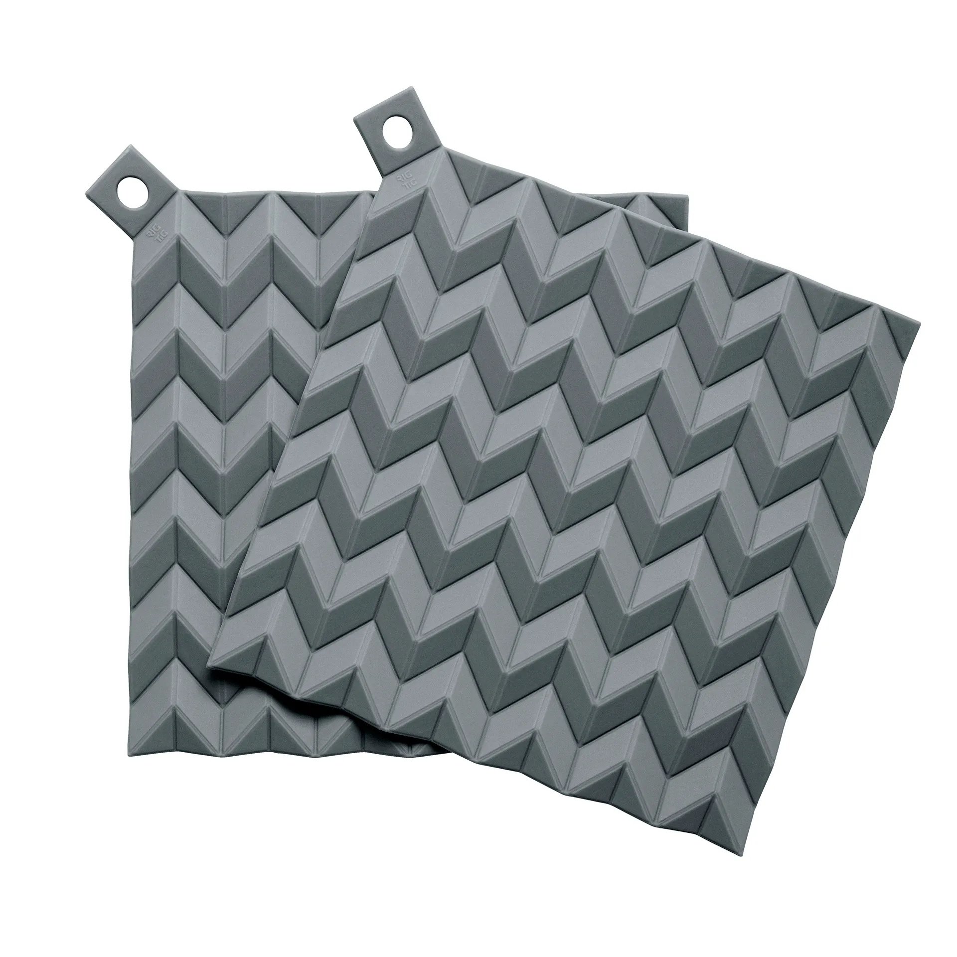 HOLD-ON pannenlappen 2-pack, Grijs RIG-TIG