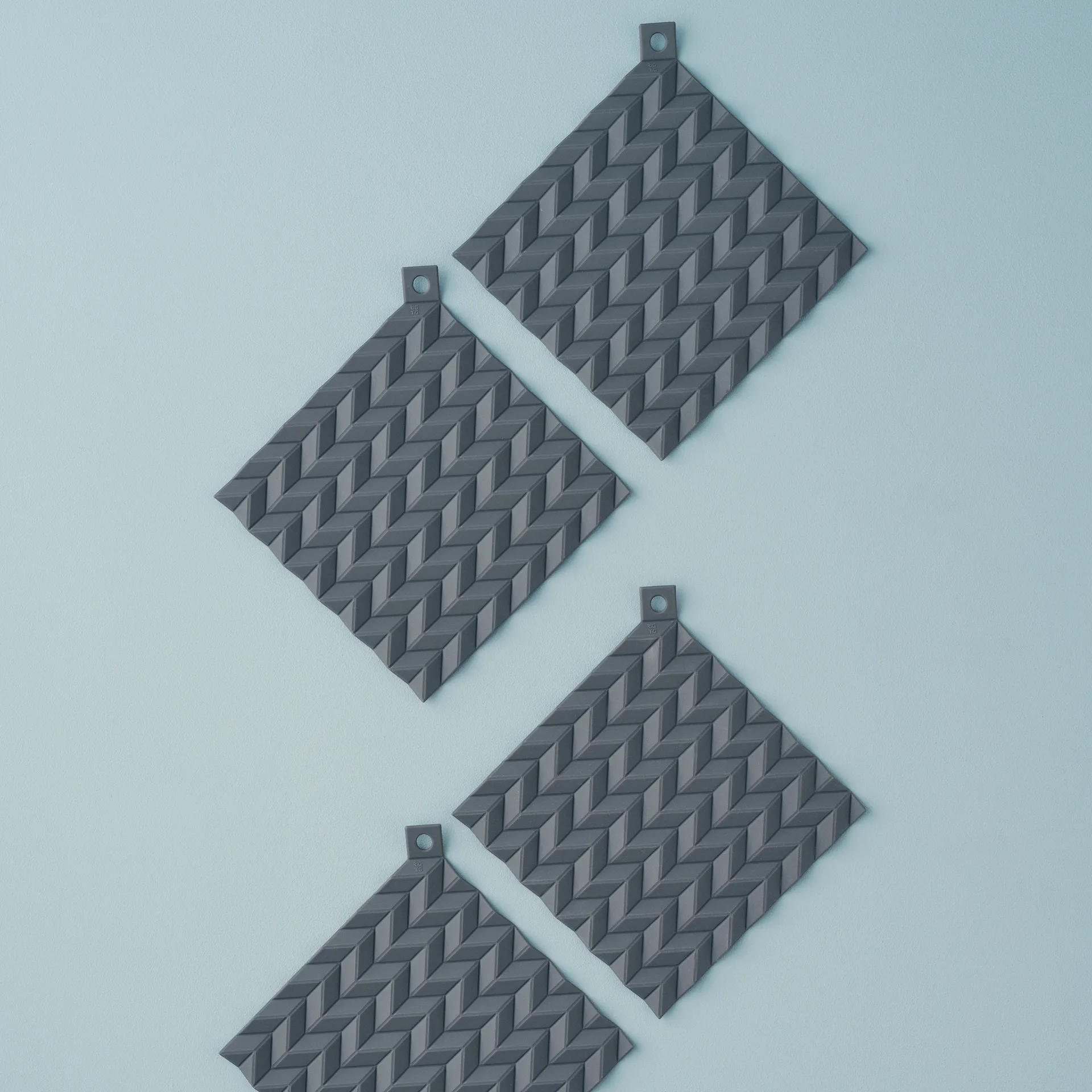 HOLD-ON pannenlappen 2-pack, Grijs RIG-TIG