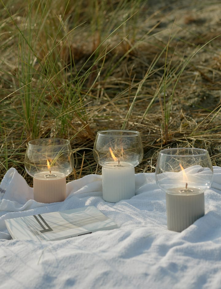 HYGGE hurricane olielamp 16 cm, Grey RIG-TIG