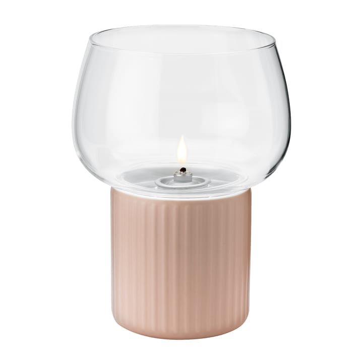 HYGGE hurricane olielamp 16 cm - Rose - RIG-TIG