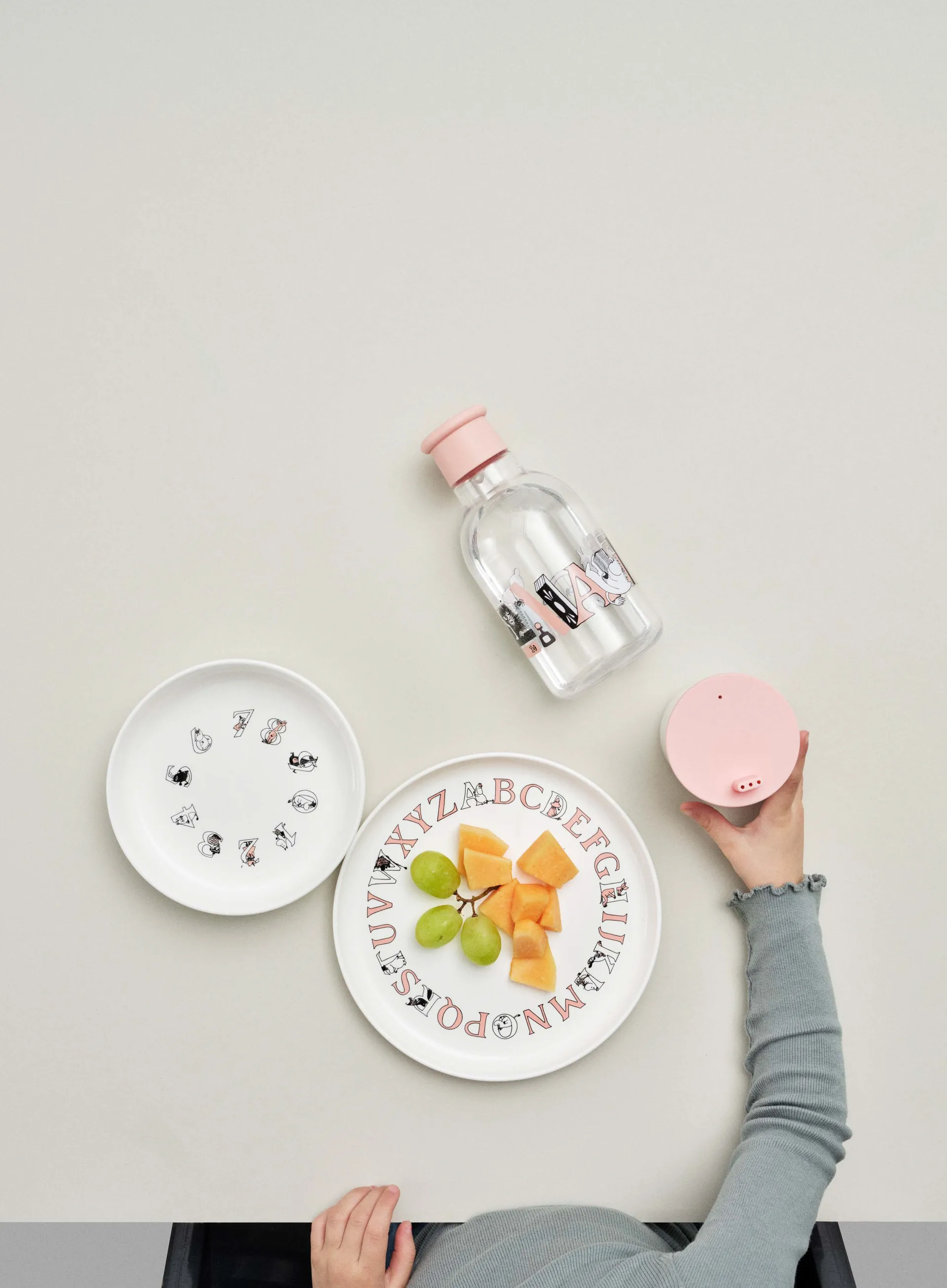 Moomin ABC drinkdeksel voor beker , Salmon RIG-TIG