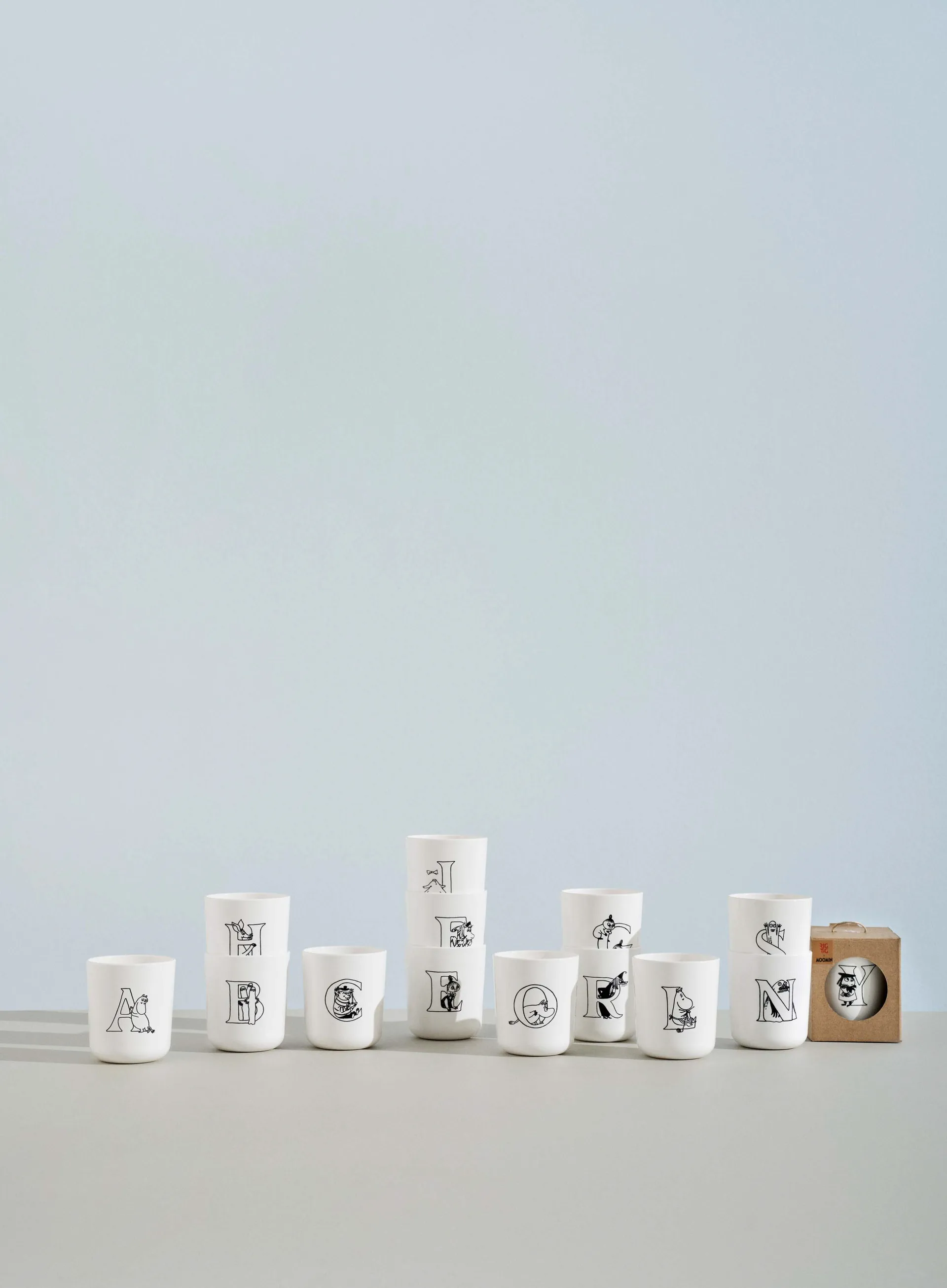 Moomin ABC mok 20 cl, A RIG-TIG