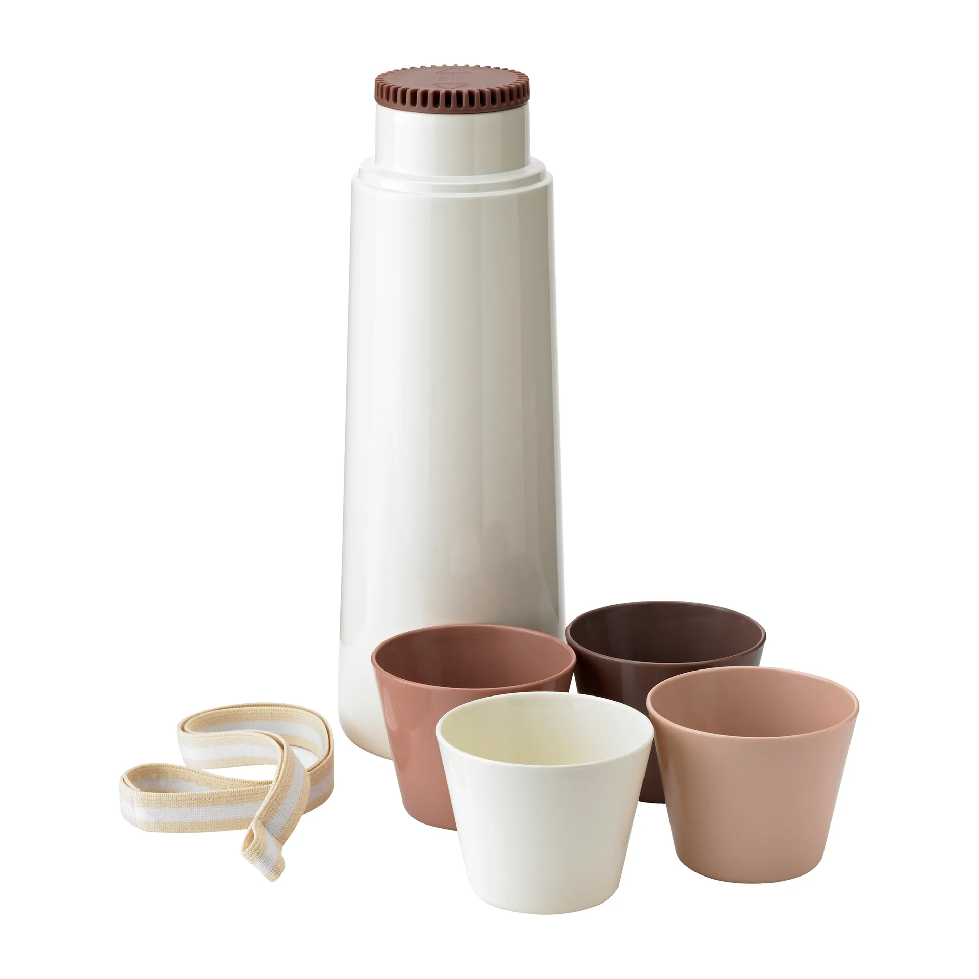 PICNIC thermosfles met 4 bekers, Blossom RIG-TIG