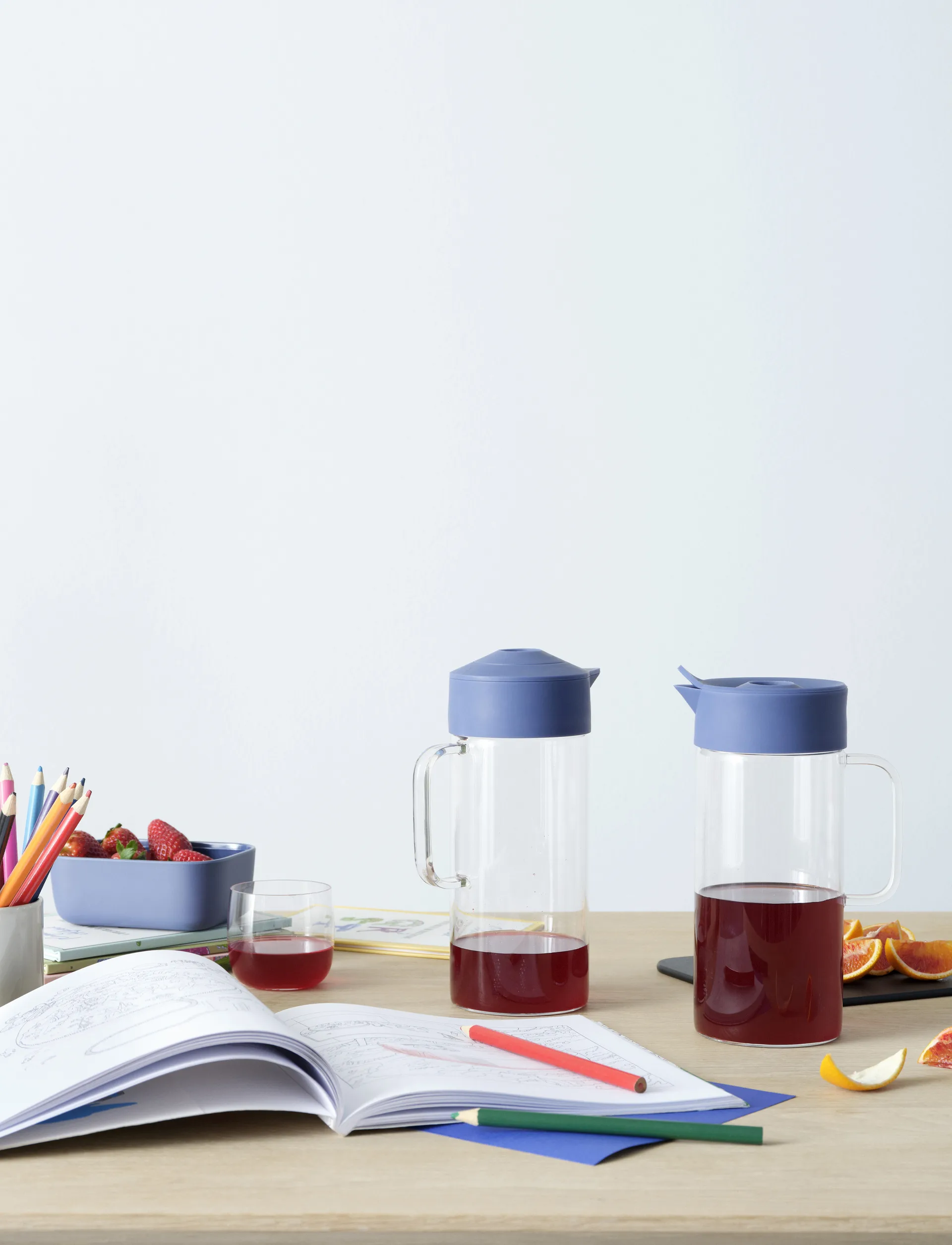 PIP serveerkan 1,4 L, Donkerblauw RIG-TIG