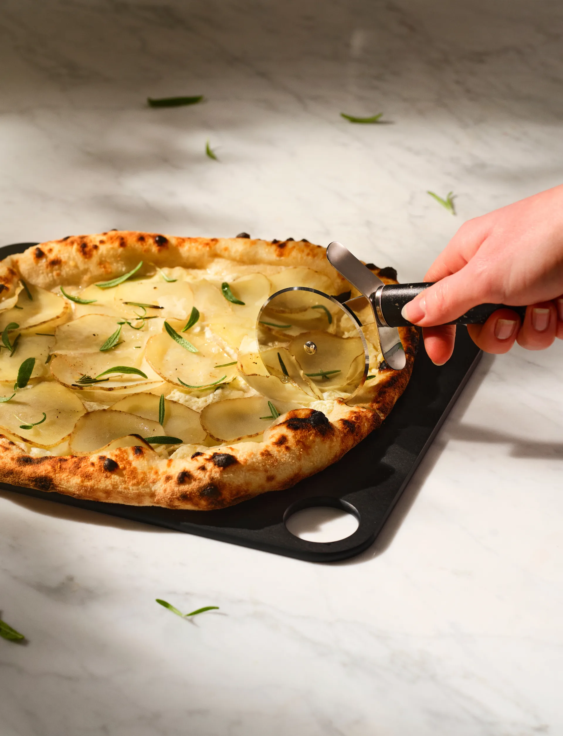 REDO pizzasnijder 18,2 cm, Black RIG-TIG