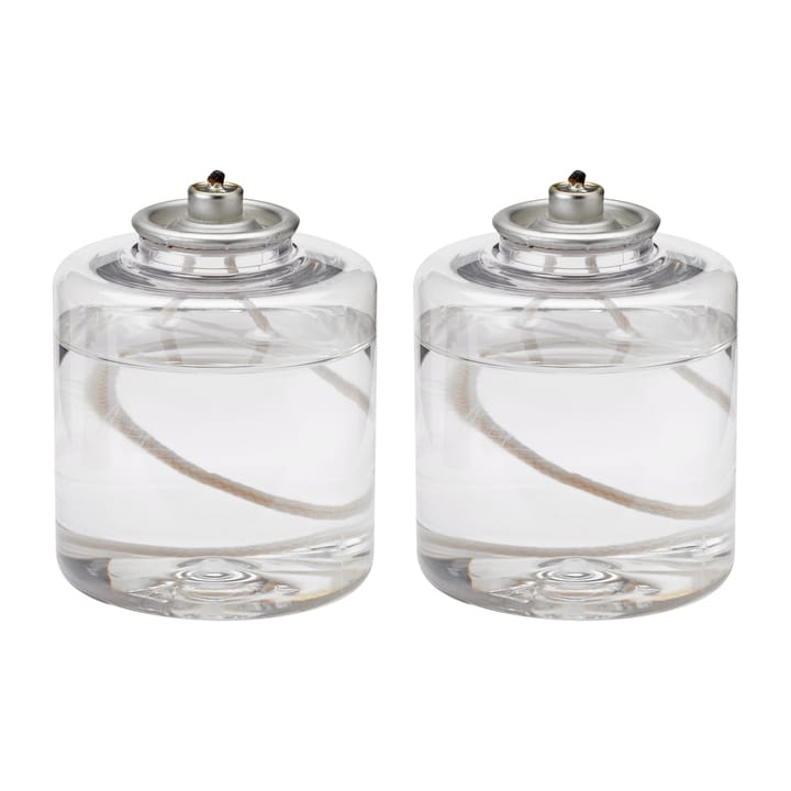 RIG-TIG plantaardige oliekaars 2-pack - Clear - RIG-TIG