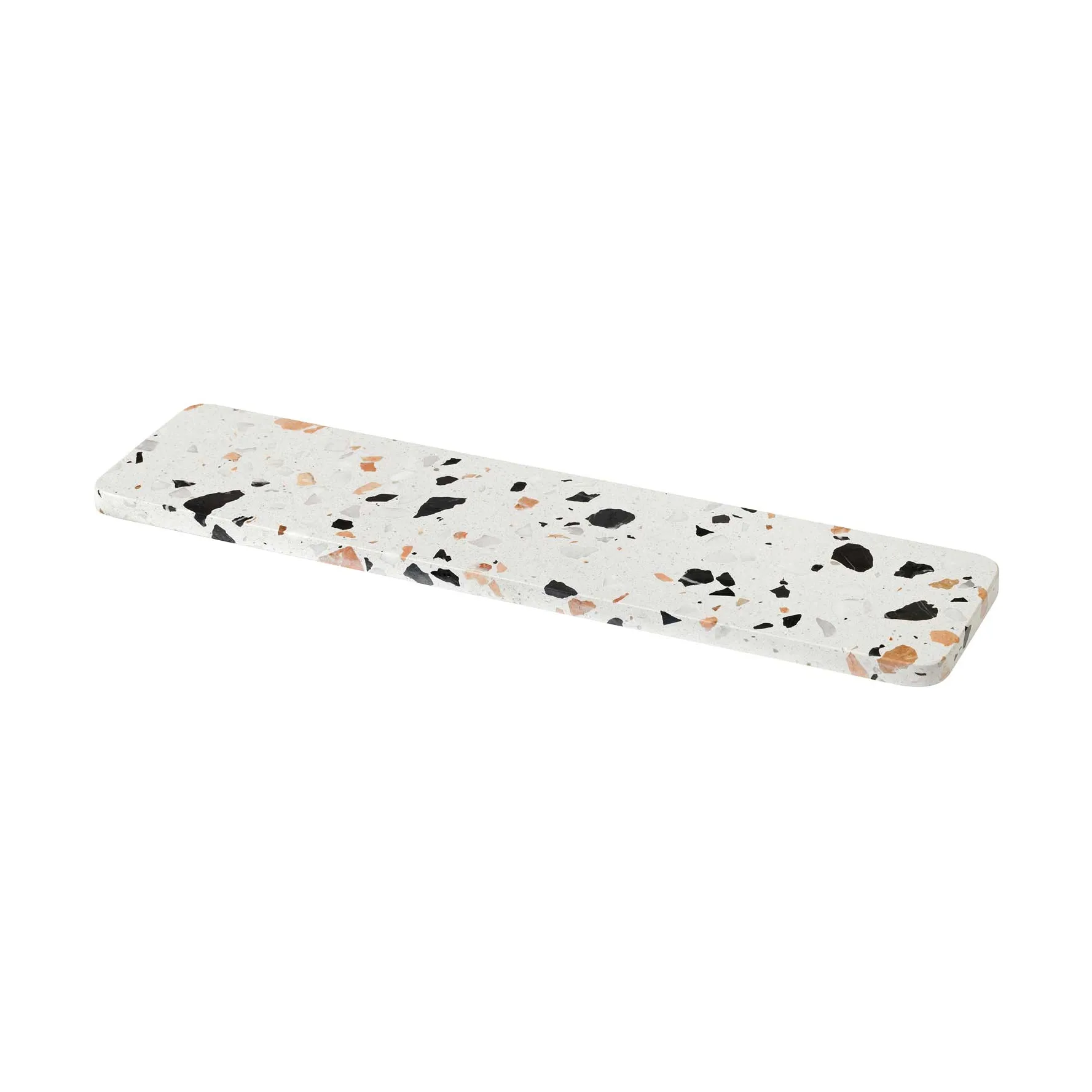 SERVE-IT serveerbord 40 cm, White terrazzo RIG-TIG
