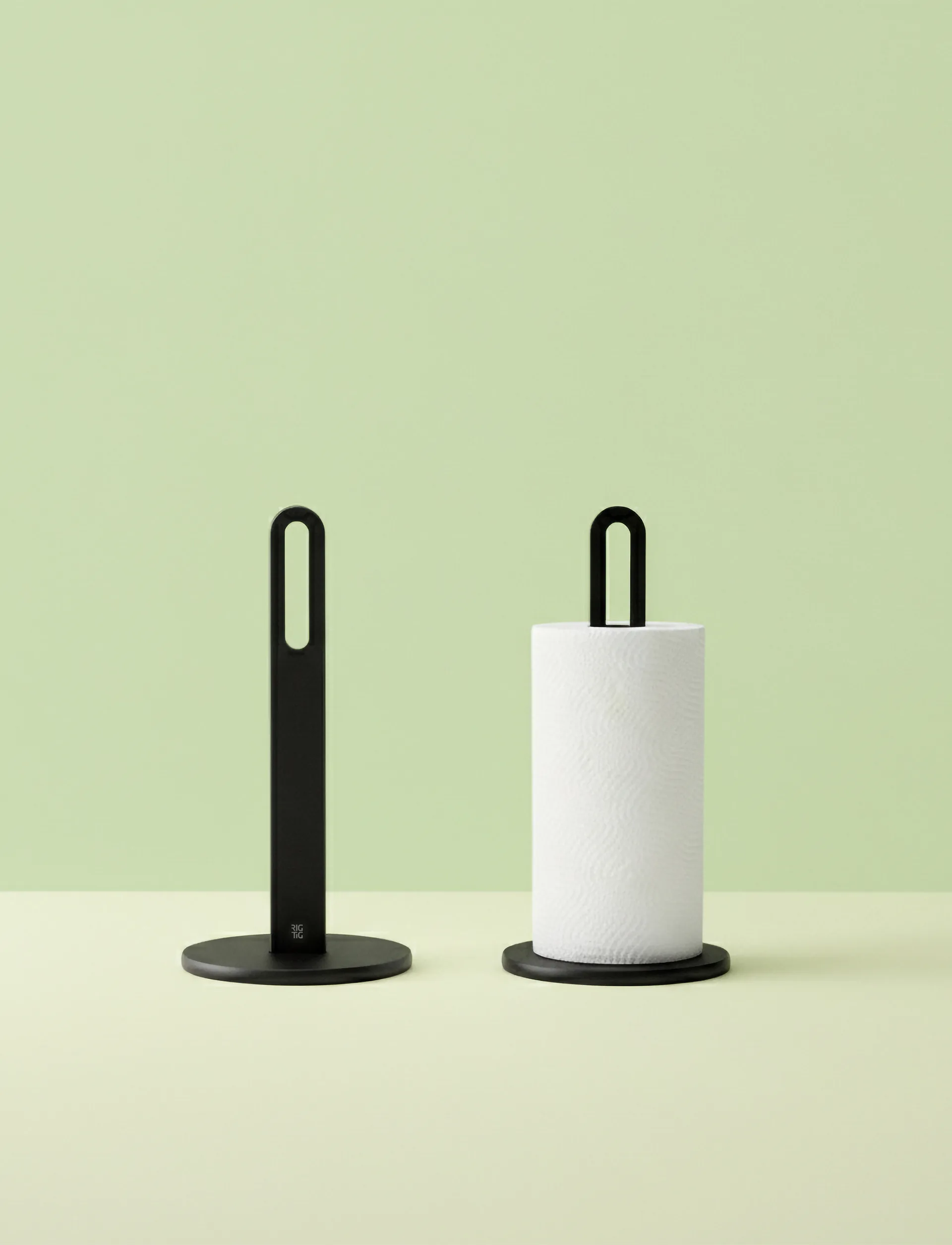 SPIN-IT keukenrolhouder, Black RIG-TIG