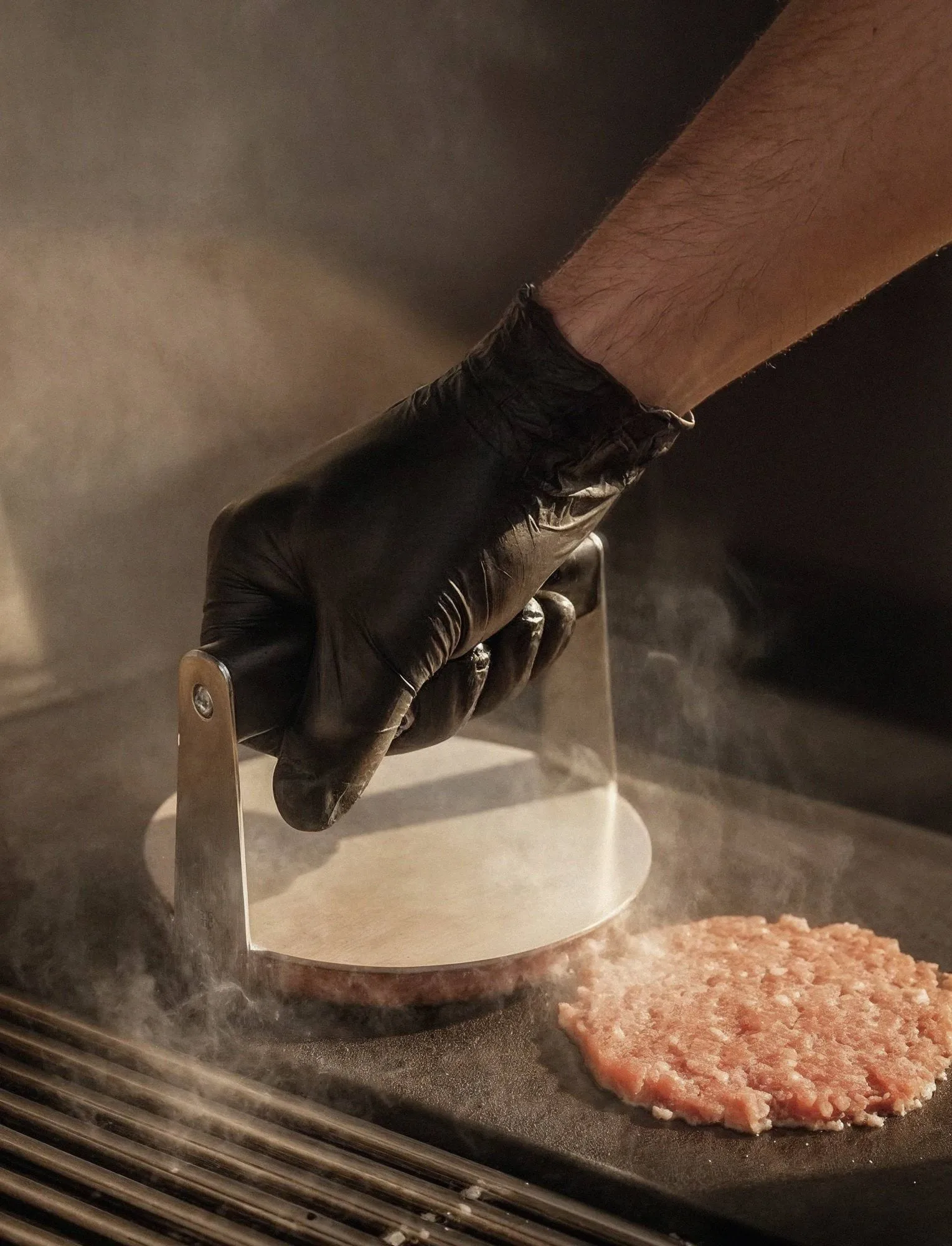 TOOL IT burgerpers, Black, Ø13,9 cm RIG-TIG