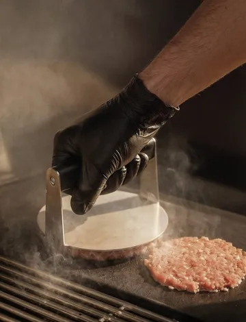 TOOL IT burgerpers - Black, Ø13,9 cm - RIG-TIG