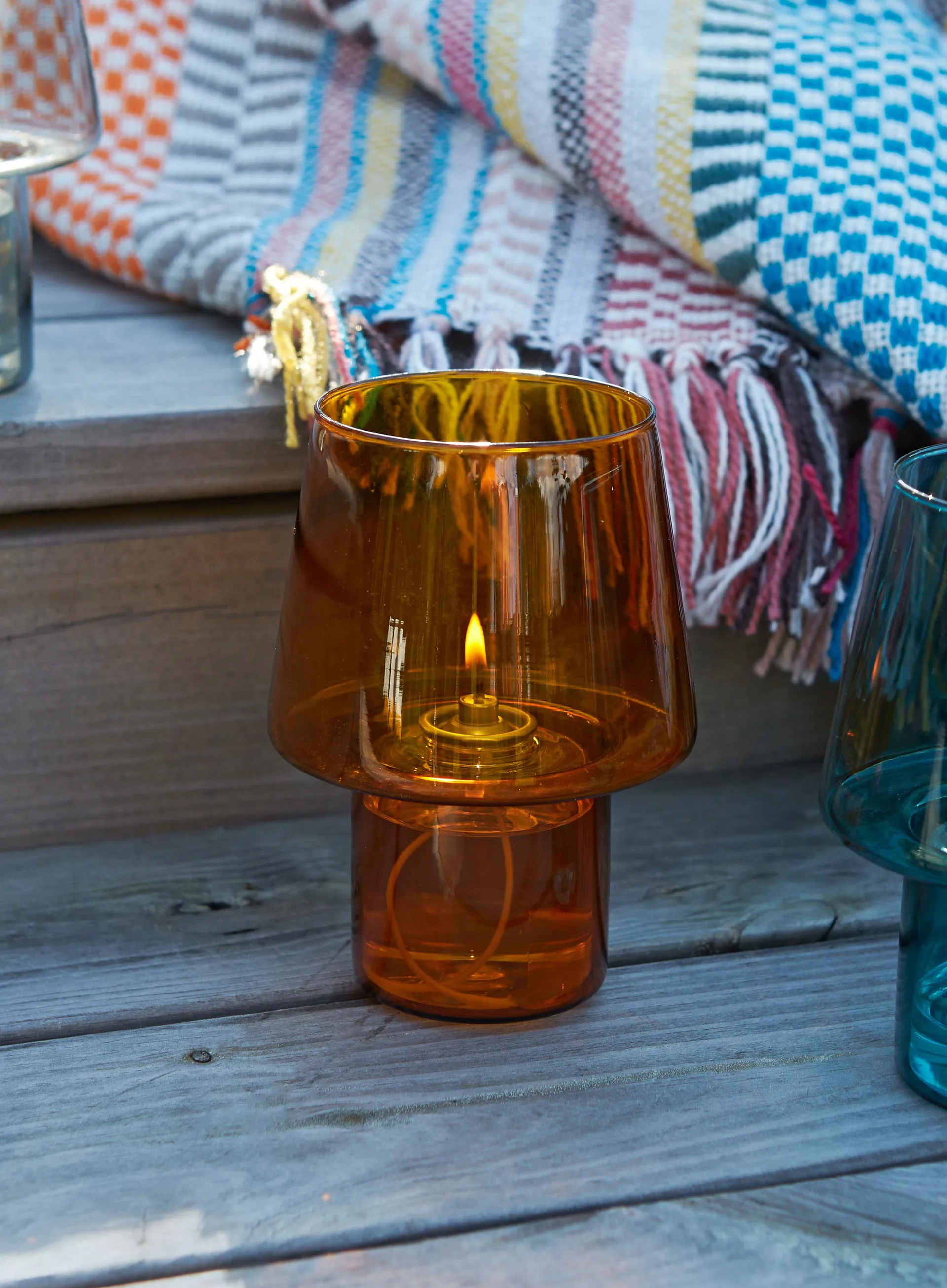 VIVA olielamp 16,5 cm, Amber RIG-TIG