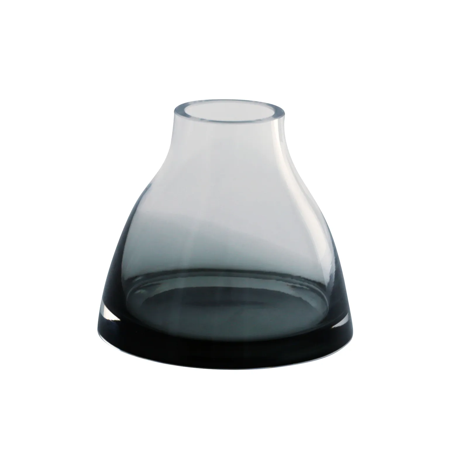 Bloemenvaas nr. 1, Smoked grey Ro Collection
