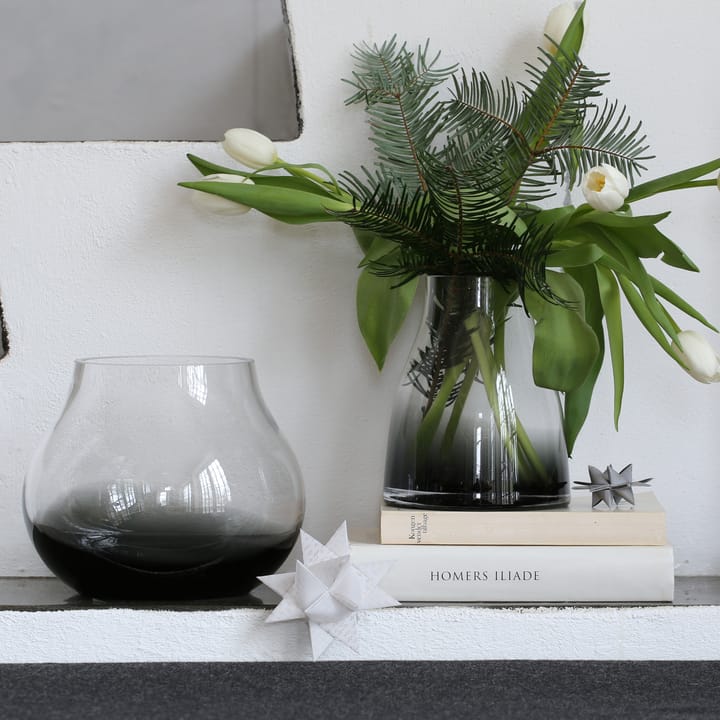 Bloemenvaas nr. 23, Smoked grey Ro Collection