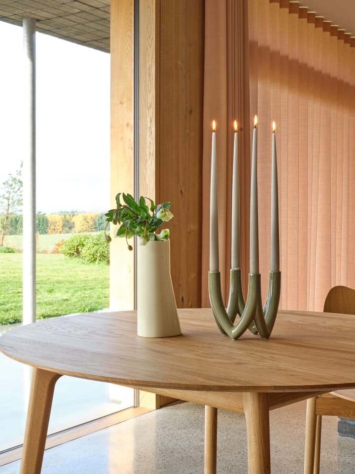 Chandelier kaarsenhouder no. 56, Olive green Ro Collection