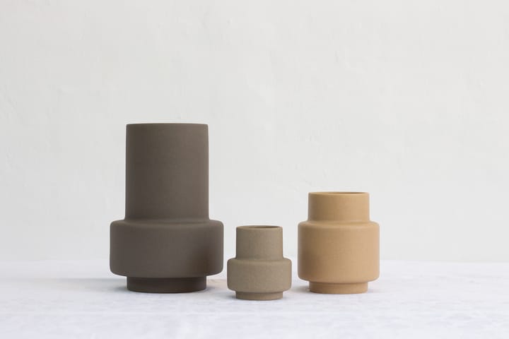 Hurricane vaas M Ø12, Soft Ochre Ro Collection