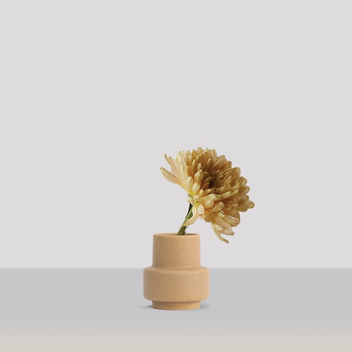 Hurricane vaas S Ø9, Soft Ochre Ro Collection
