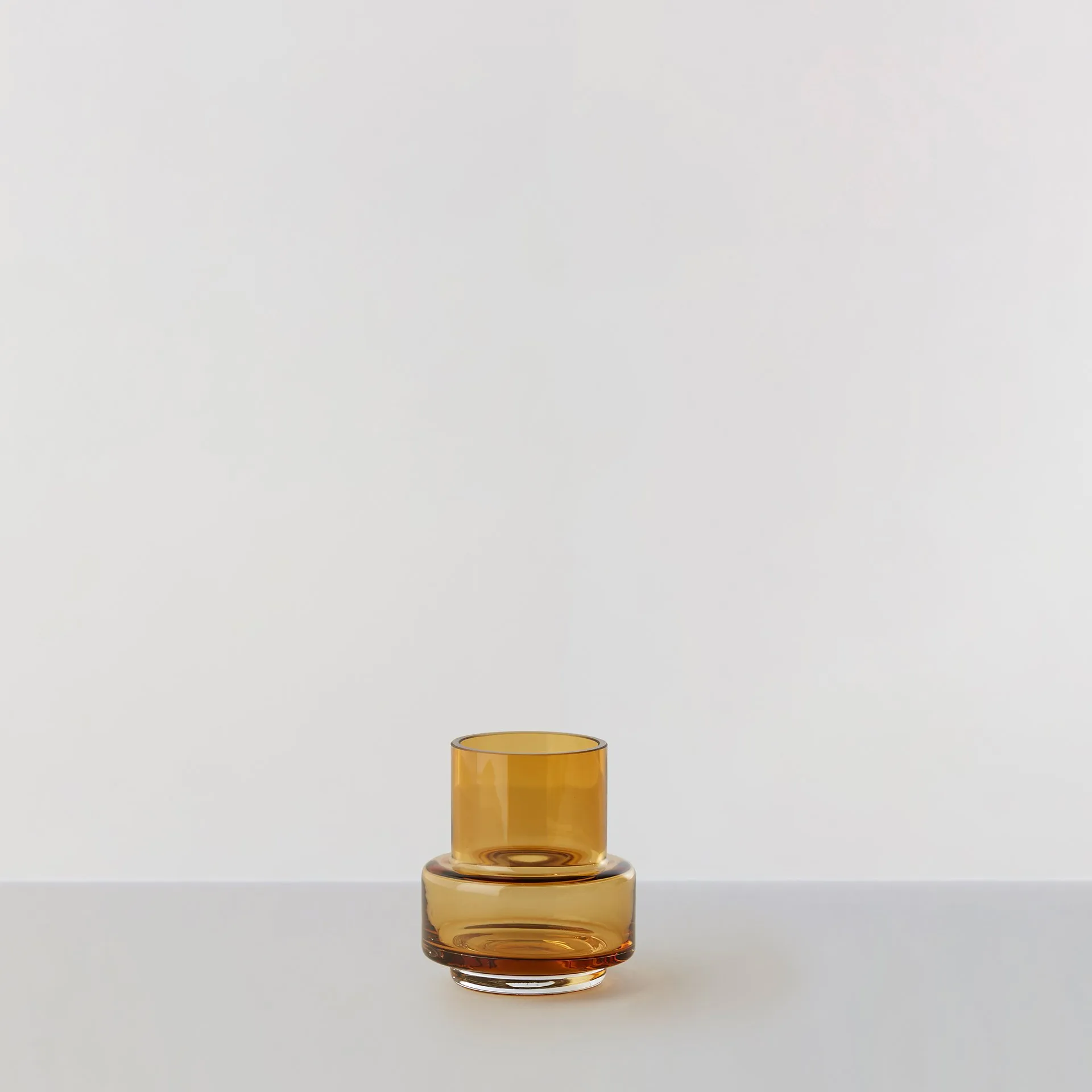 Hurricane waxinelichthouder nr. 25, Amber Ro Collection