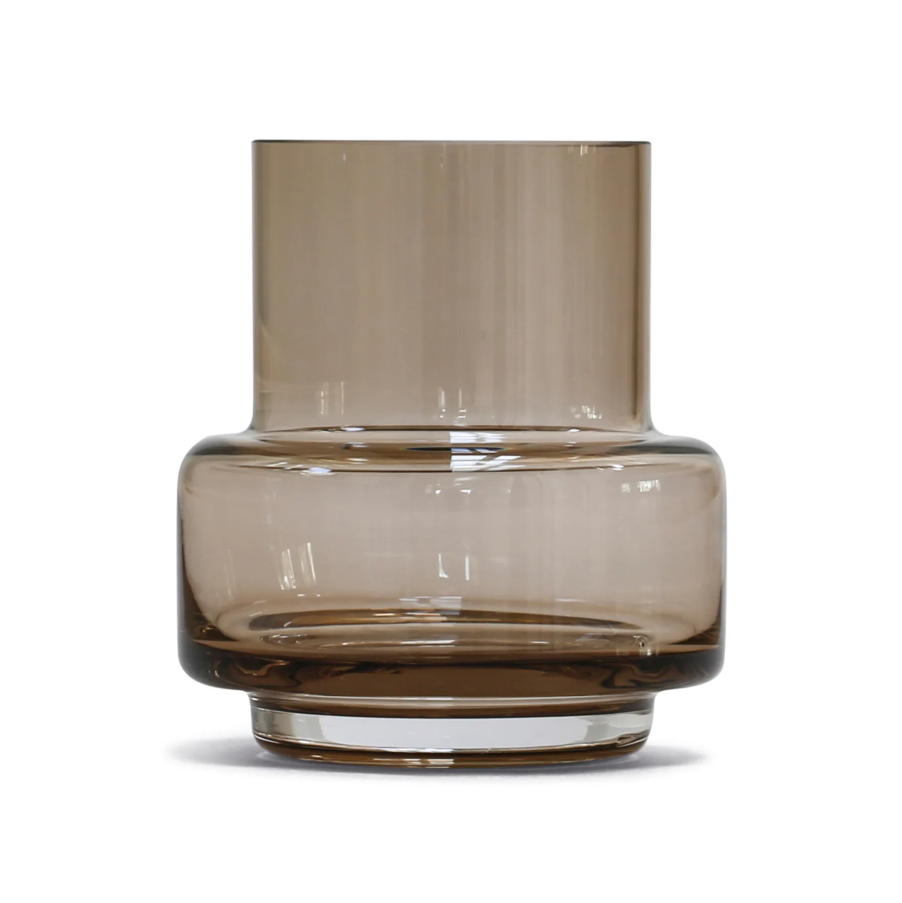 Hurricane waxinelichthouder nr. 25, Sepia brown Ro Collection