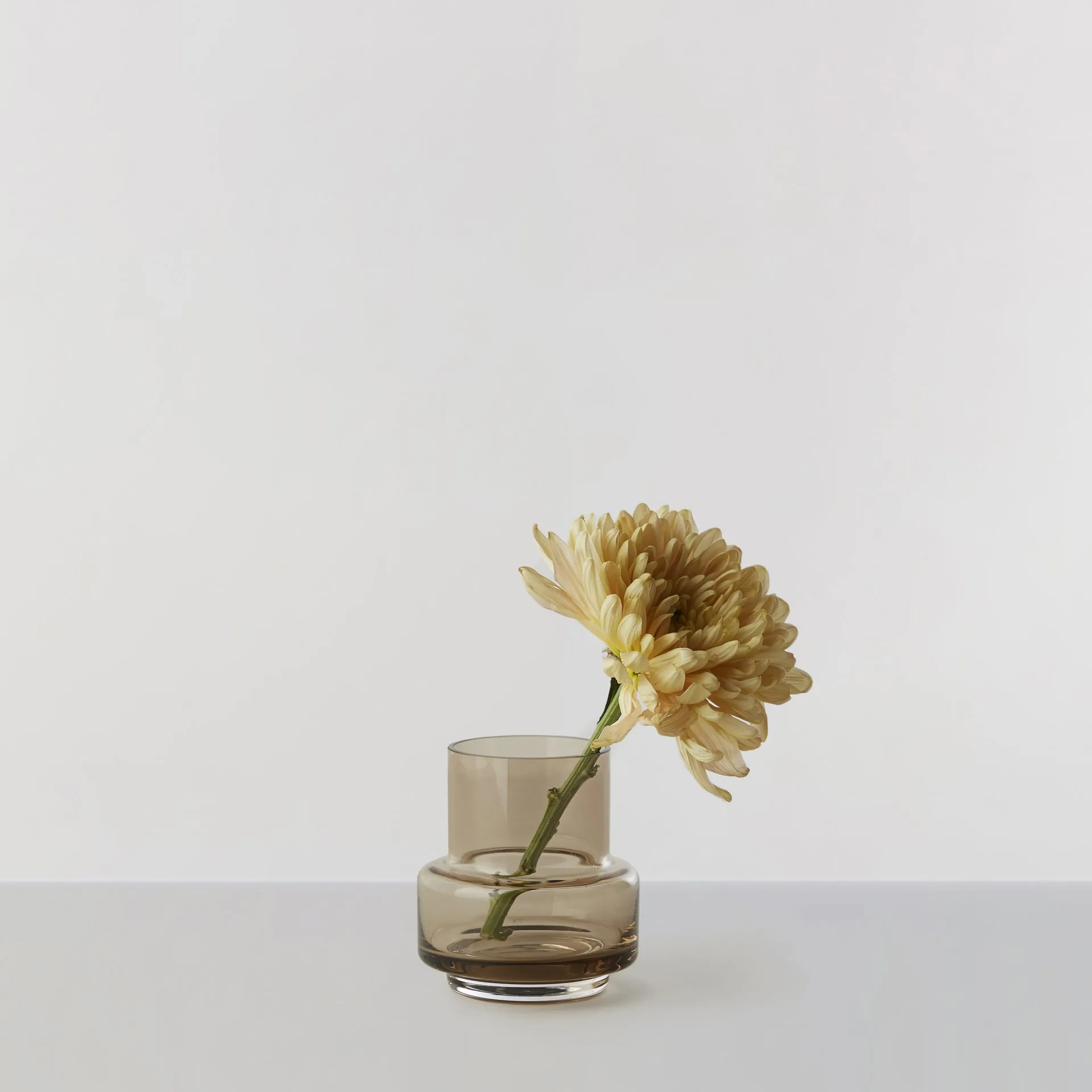 Hurricane waxinelichthouder nr. 25, Sepia brown Ro Collection