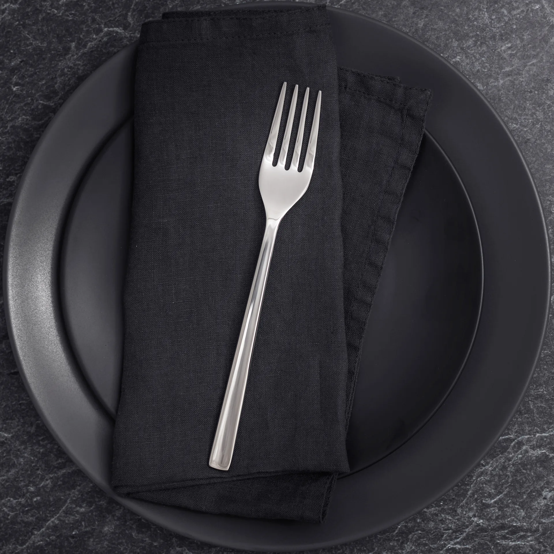 Blockley voorgerechtsvork glanzend, Roestvrij staal Robert Welch