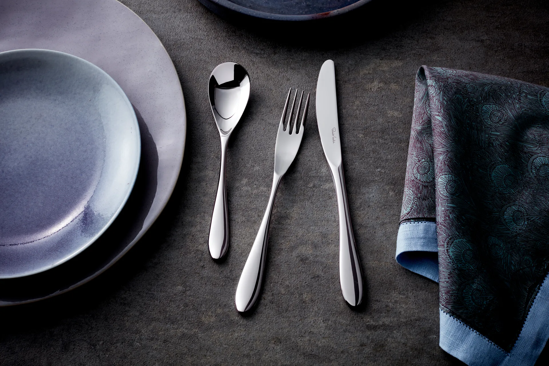 Bourton Bright bestek, 24-delig Robert Welch