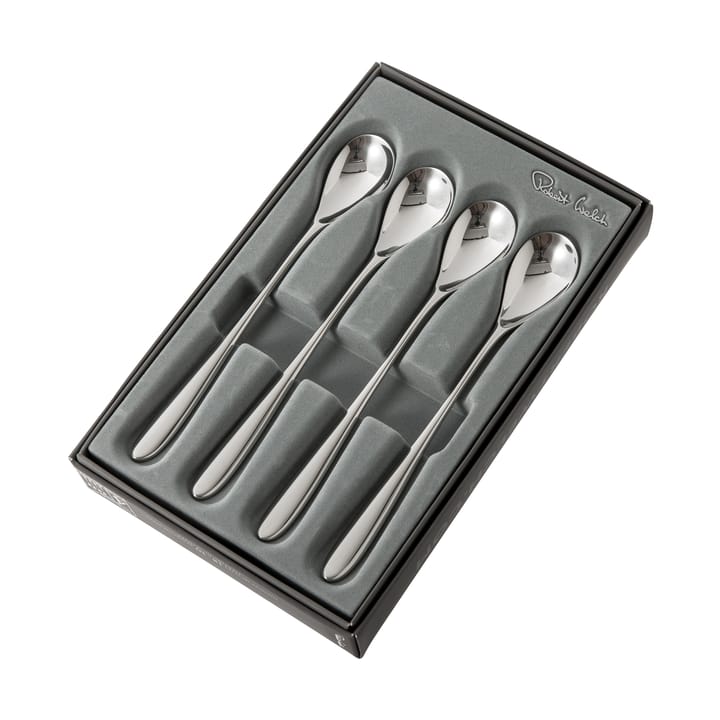 Bourton Bright lattelepel, 4 stuks, Roestvrij staal Robert Welch