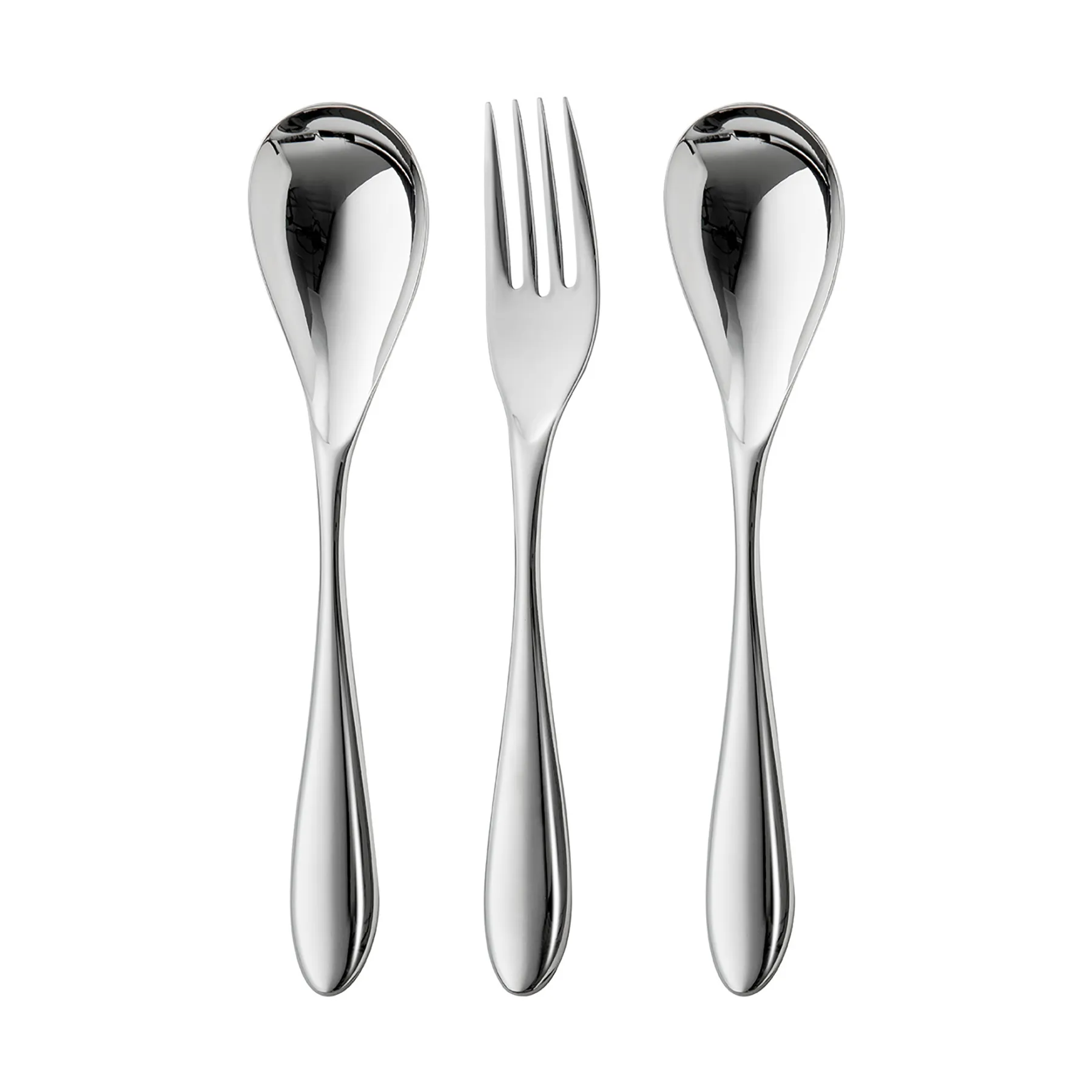 Bourton Bright serveerbestek, 3 stuks, Roestvrij staal Robert Welch