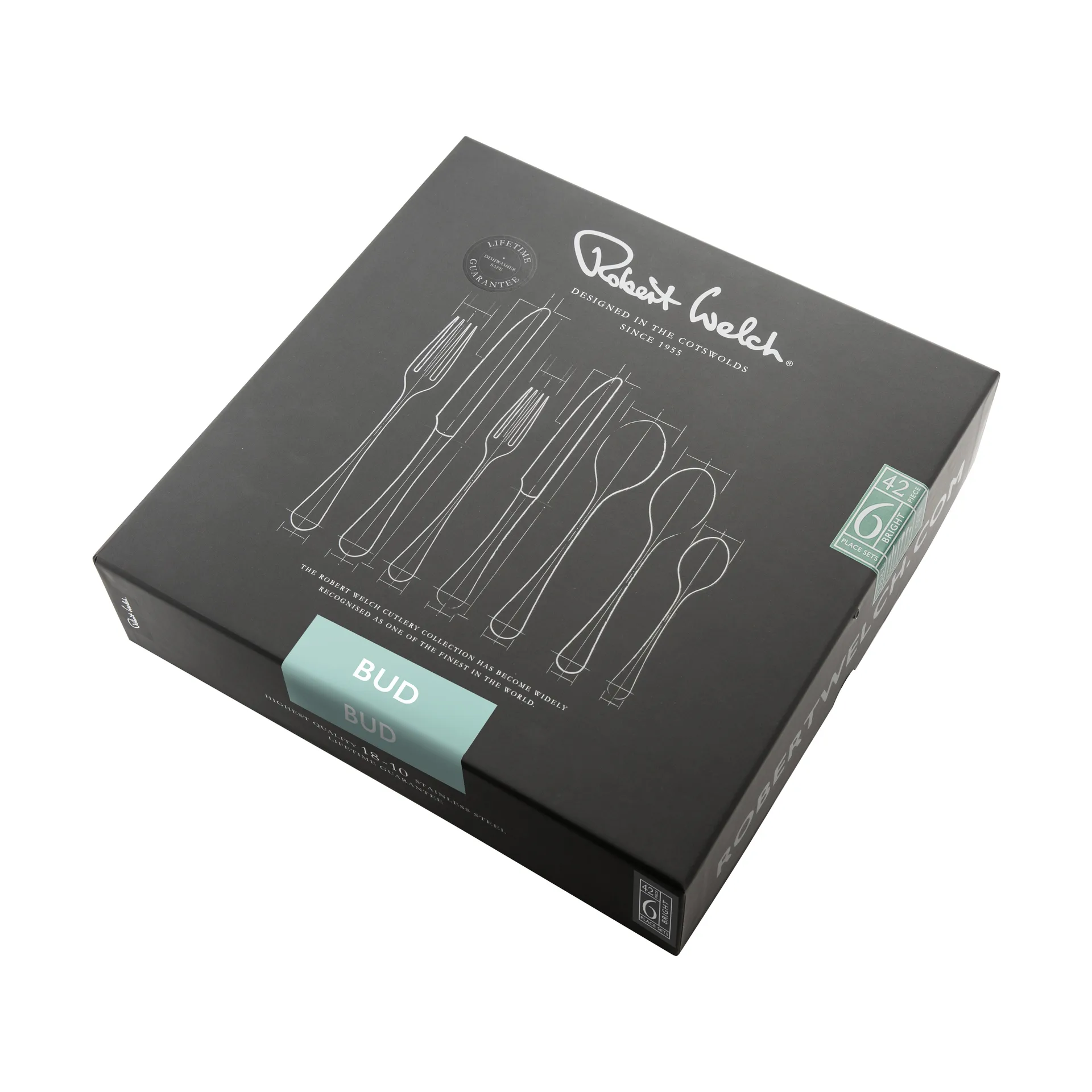 Bud Bright bestek, 42 stuks Robert Welch