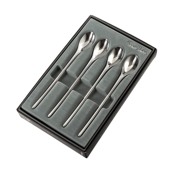 Bud Bright lattelepel, 4 stuks, Roestvrij staal Robert Welch