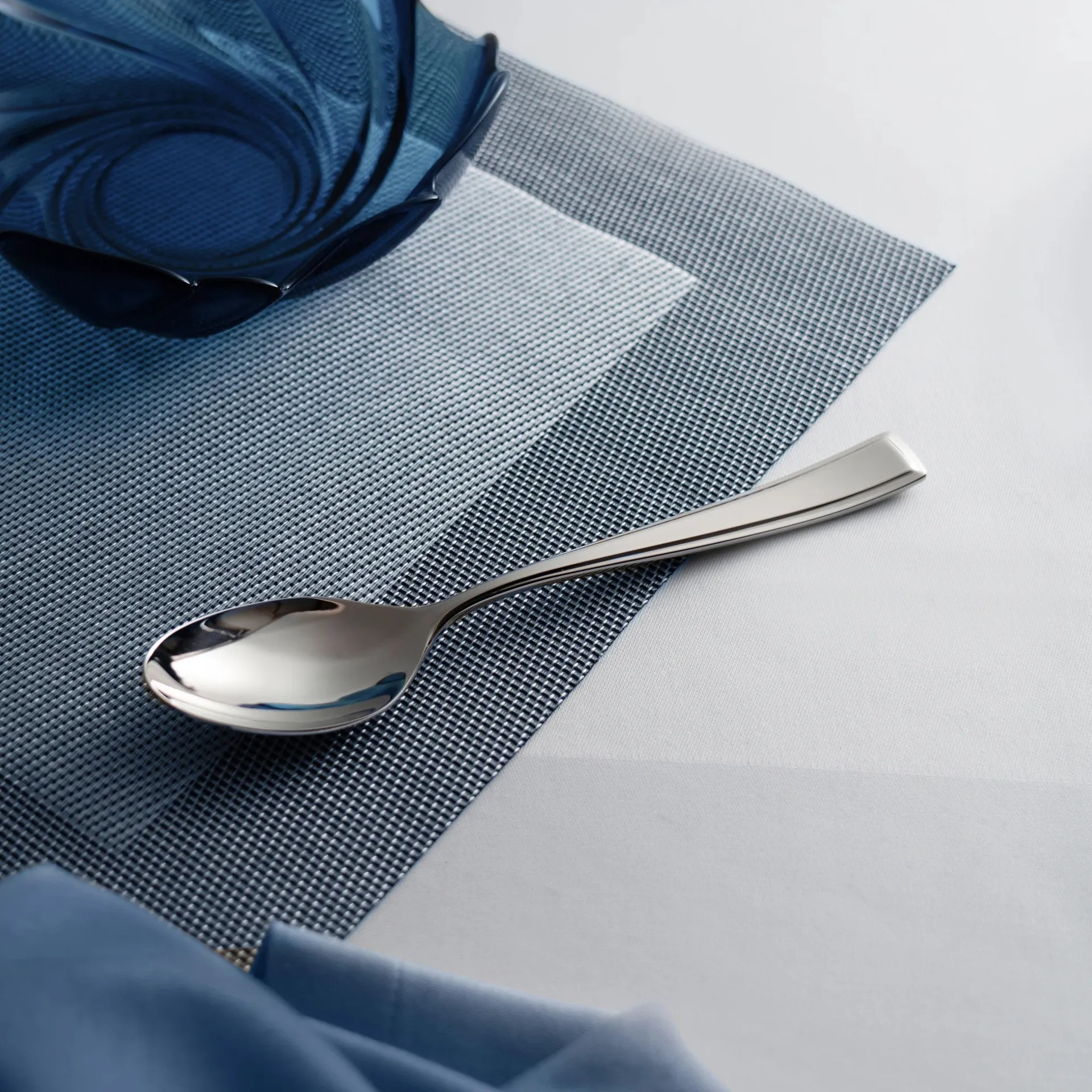 Fairford Bright dessertlepel, Roestvrij staal, 18,4 cm Robert Welch