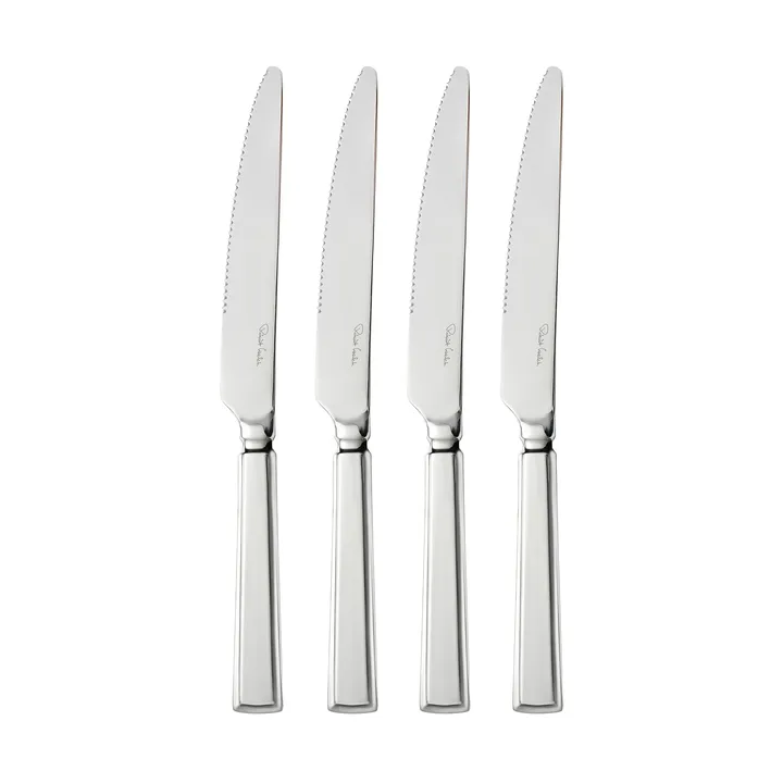 Fairford Bright steakmes - Roestvrij staal, 4-pack - Robert Welch