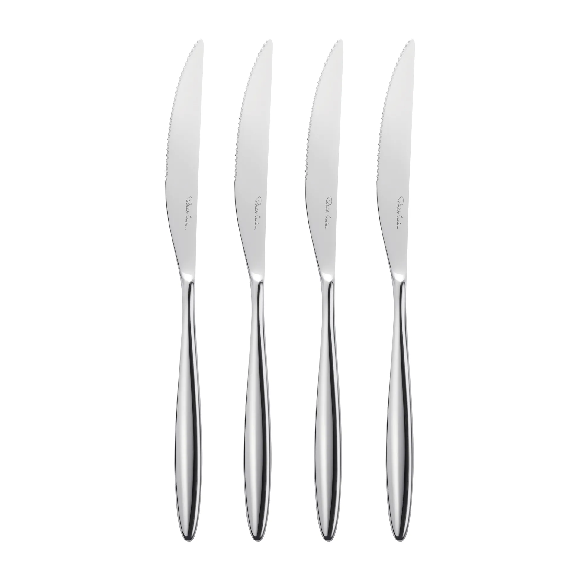Hidcote Bright grillbestek 4-pack, Roestvrij staal Robert Welch