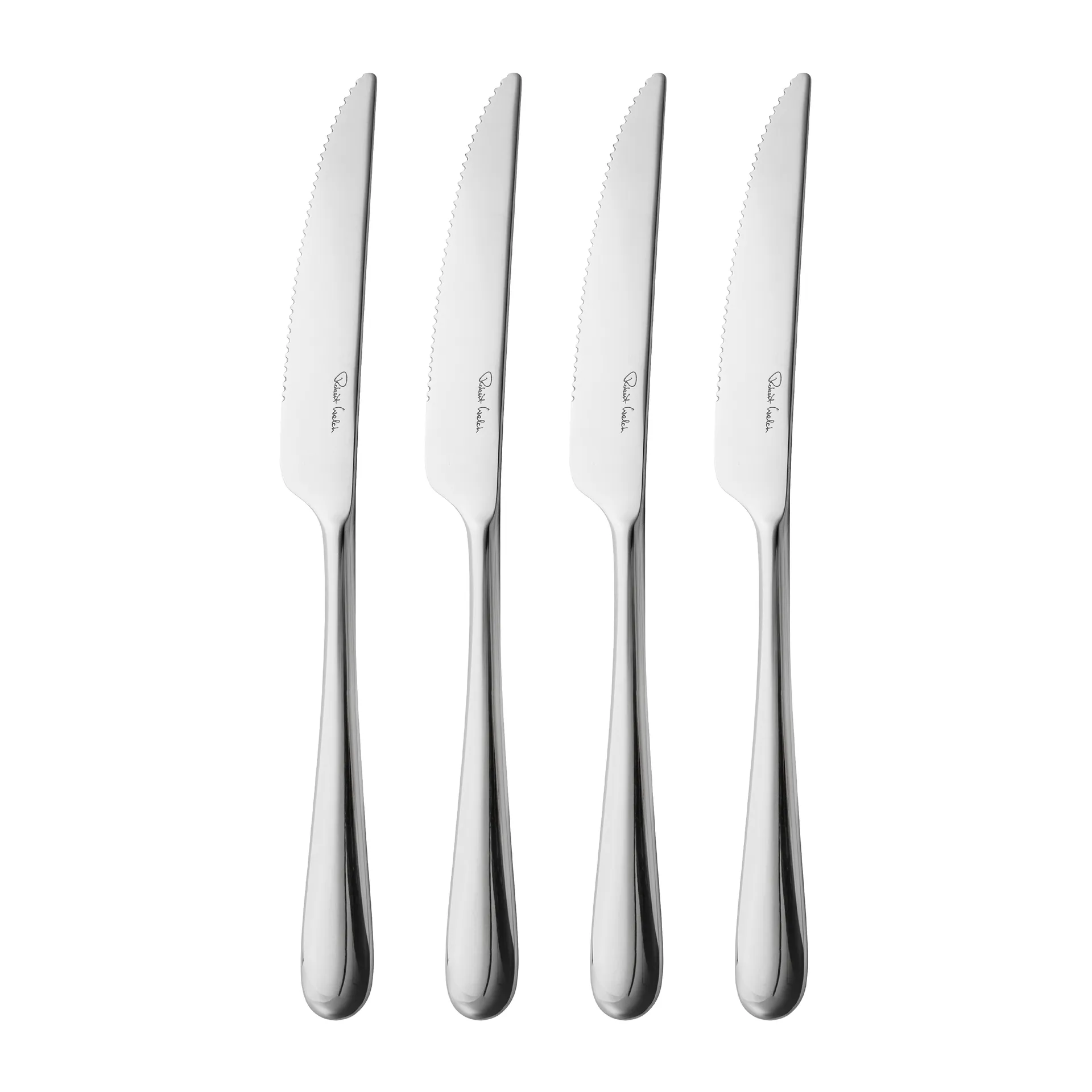 Kingham Bright grillmessen 4-pack, Roestvrij staal Robert Welch