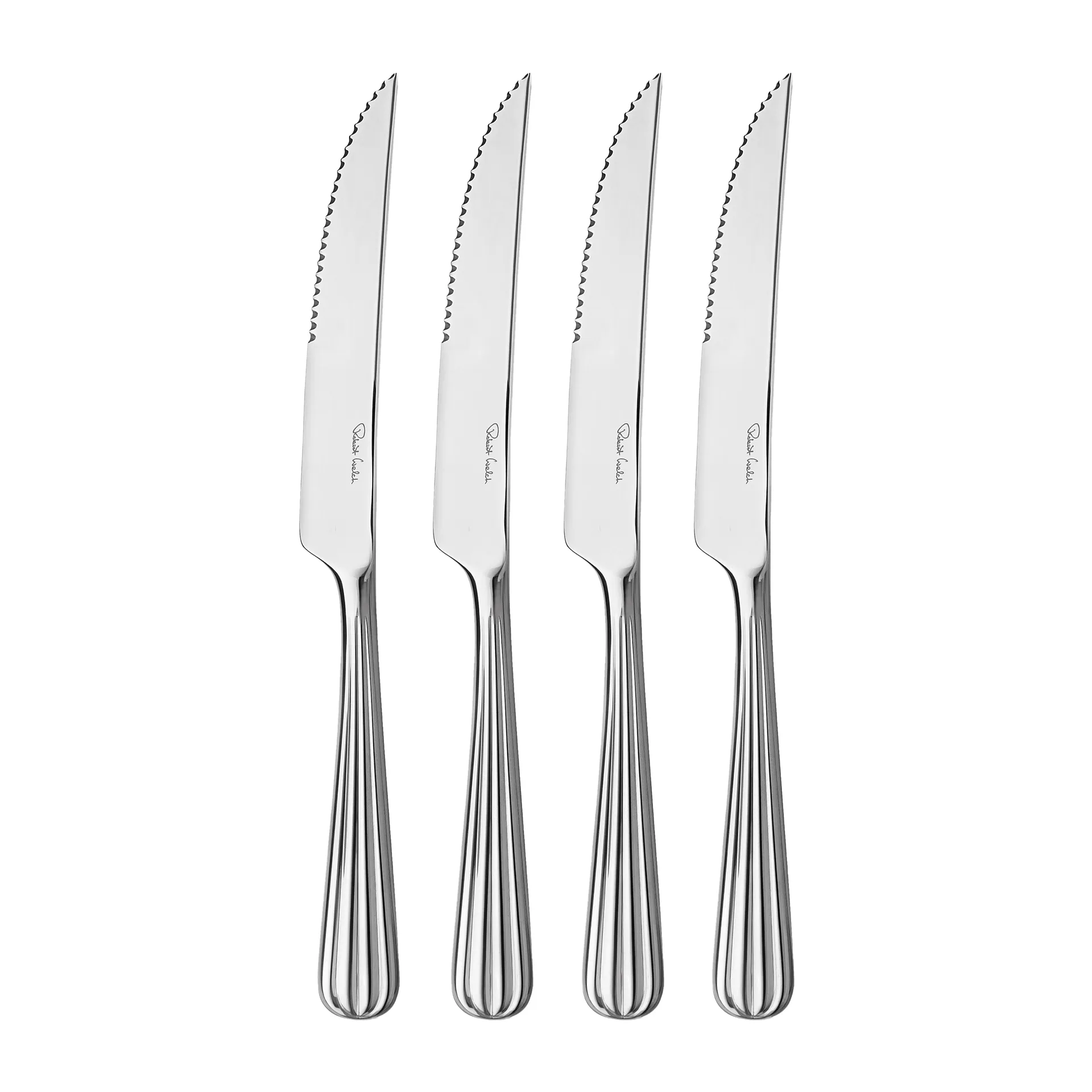 Palm Bright grillmessen 4-pack, Roestvrij staal Robert Welch