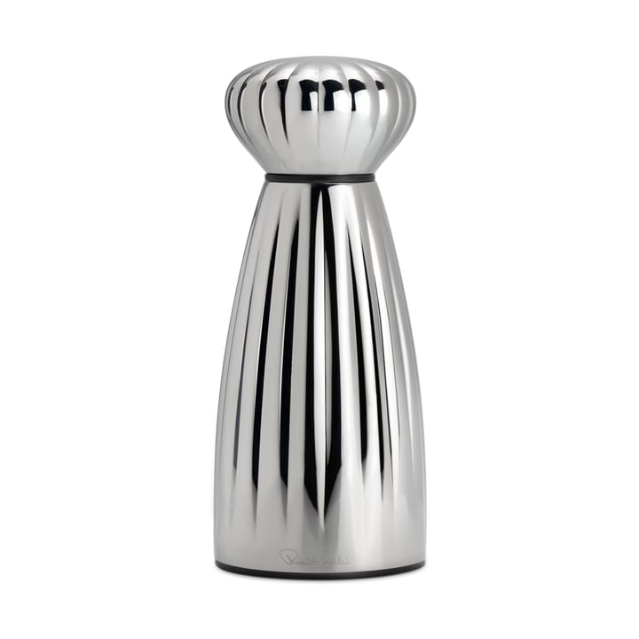 Palm bright pepermolen roestvrij staal 16,8 cm - Zwart - Robert Welch