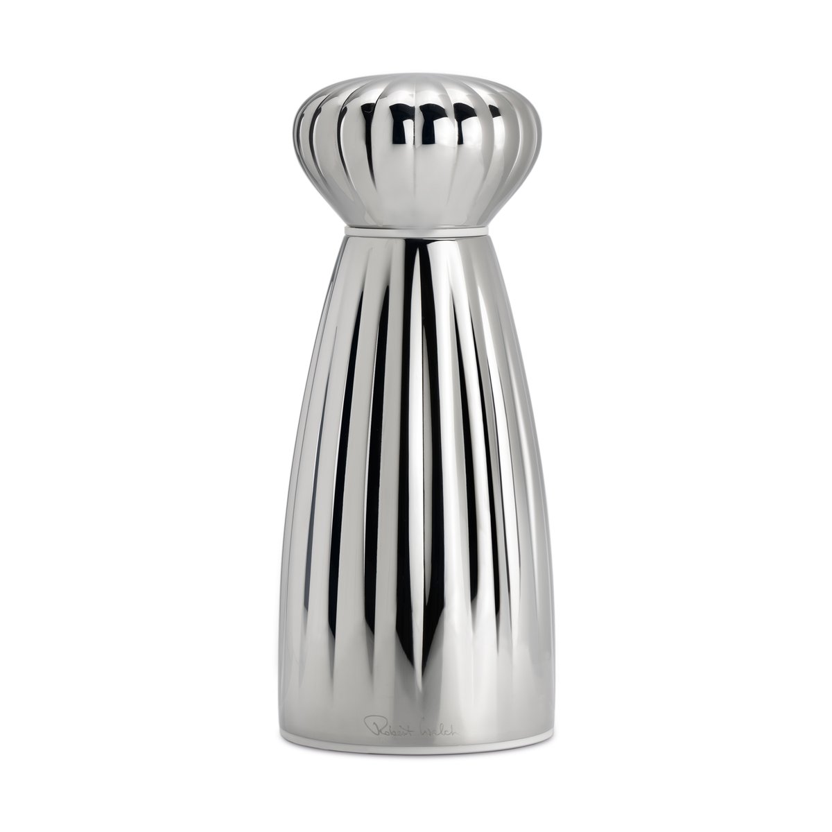 Robert Welch Palm bright zoutmolen roestvrij staal 16,8 cm Wit