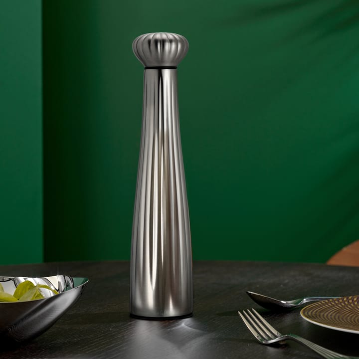 Palm satin pepermolen roestvrij staal 31,2 cm, Zwart Robert Welch